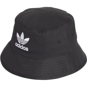 adidas Adicolor Bucket Hat - Black / White