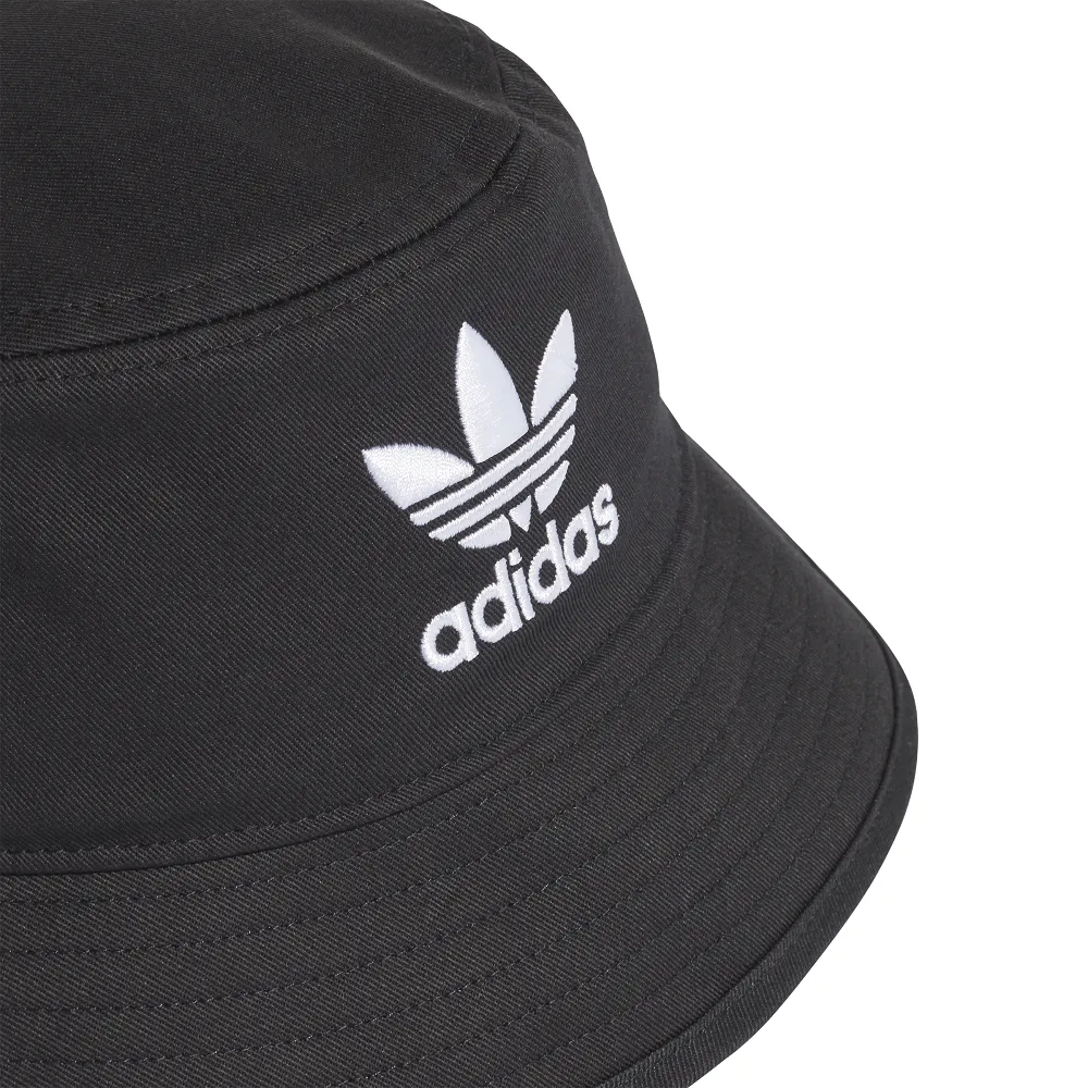 adidas Adicolor Bucket Hat - Black / White