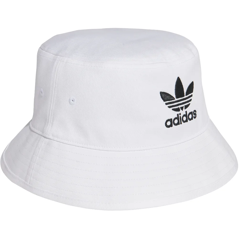 adidas Adicolor Bucket Hat - White