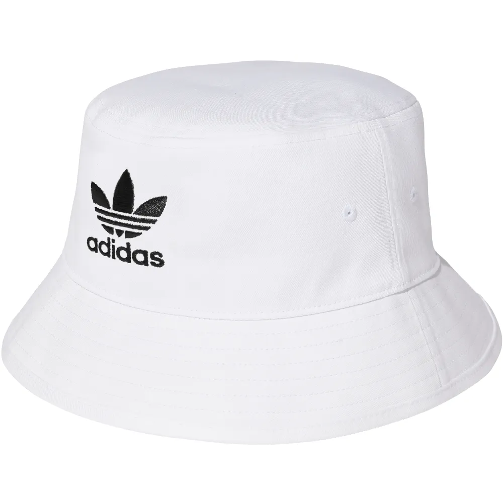 adidas Adicolor Bucket Hat - White