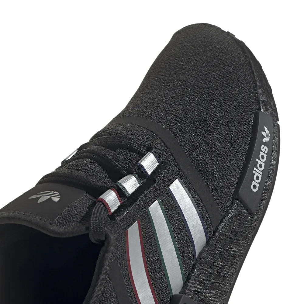 adidas NMD_R1 - Black / Silver / Burgundy