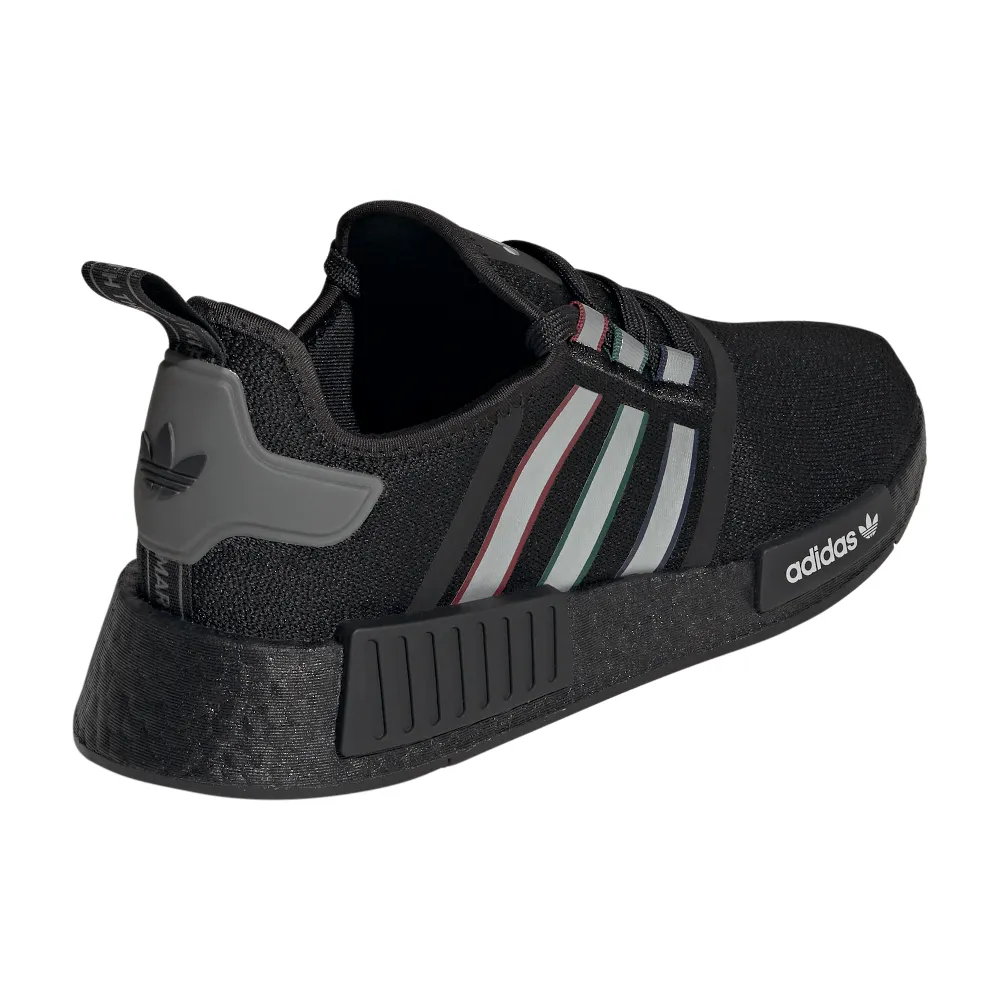 adidas NMD_R1 - Black / Silver / Burgundy