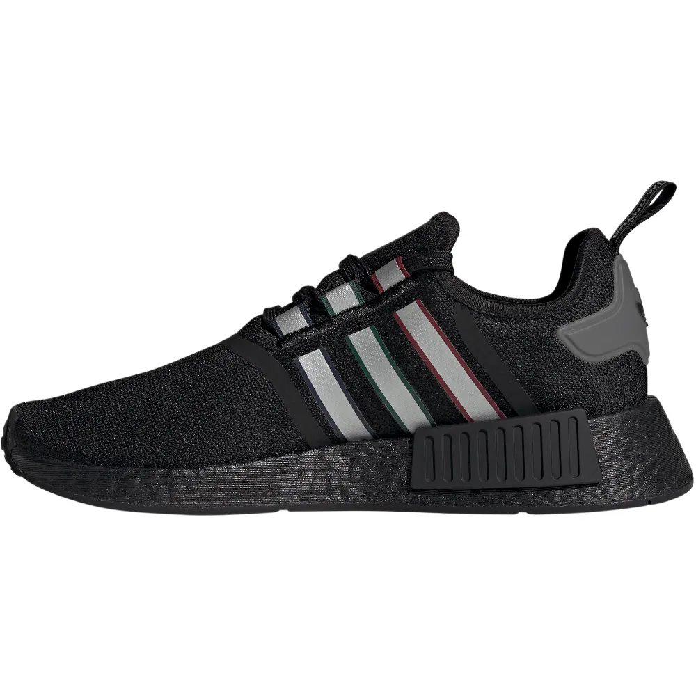 adidas NMD_R1 - Black / Silver / Burgundy