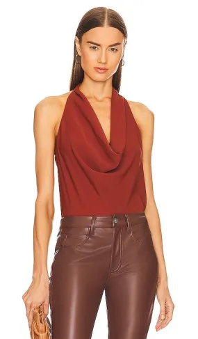 A.L.C. Dixon Top in Burgundy