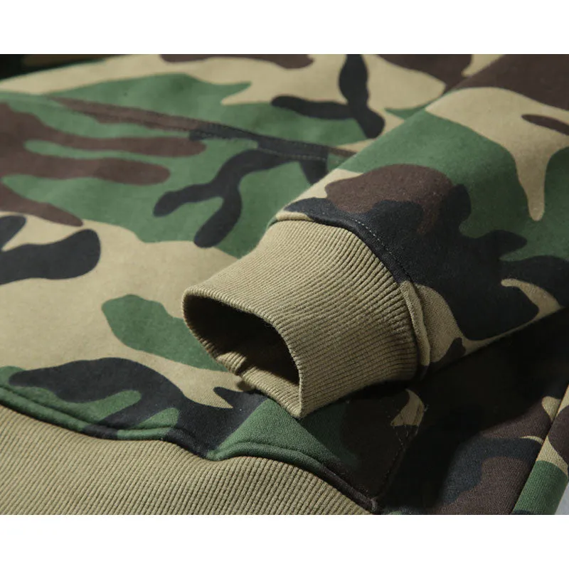 Army Green Camouflage Hood