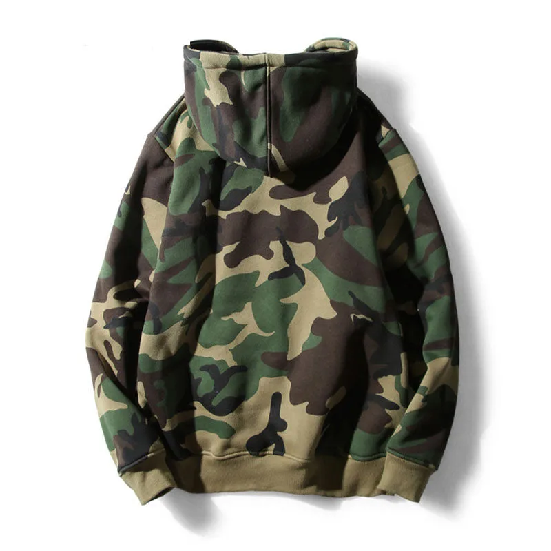 Army Green Camouflage Hood