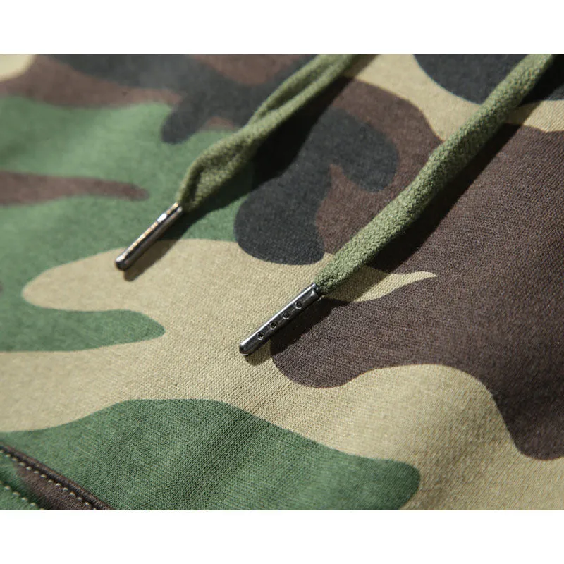 Army Green Camouflage Hood