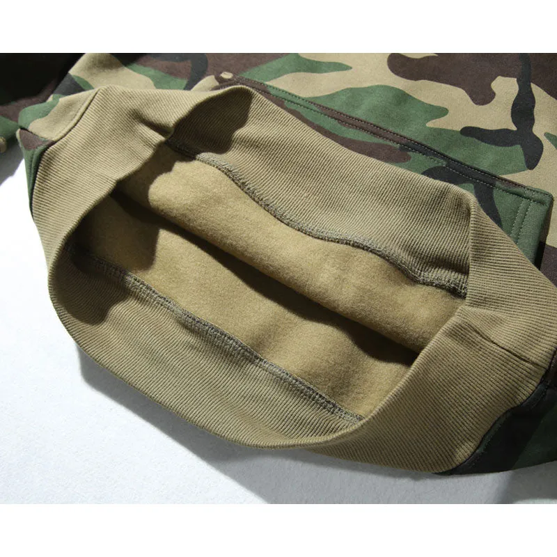 Army Green Camouflage Hood