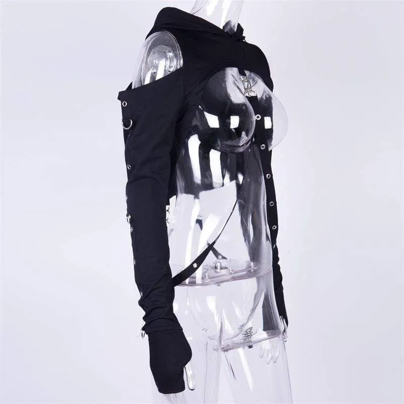 Beast Mode off shoulder Hoodie