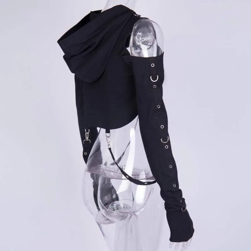 Beast Mode off shoulder Hoodie