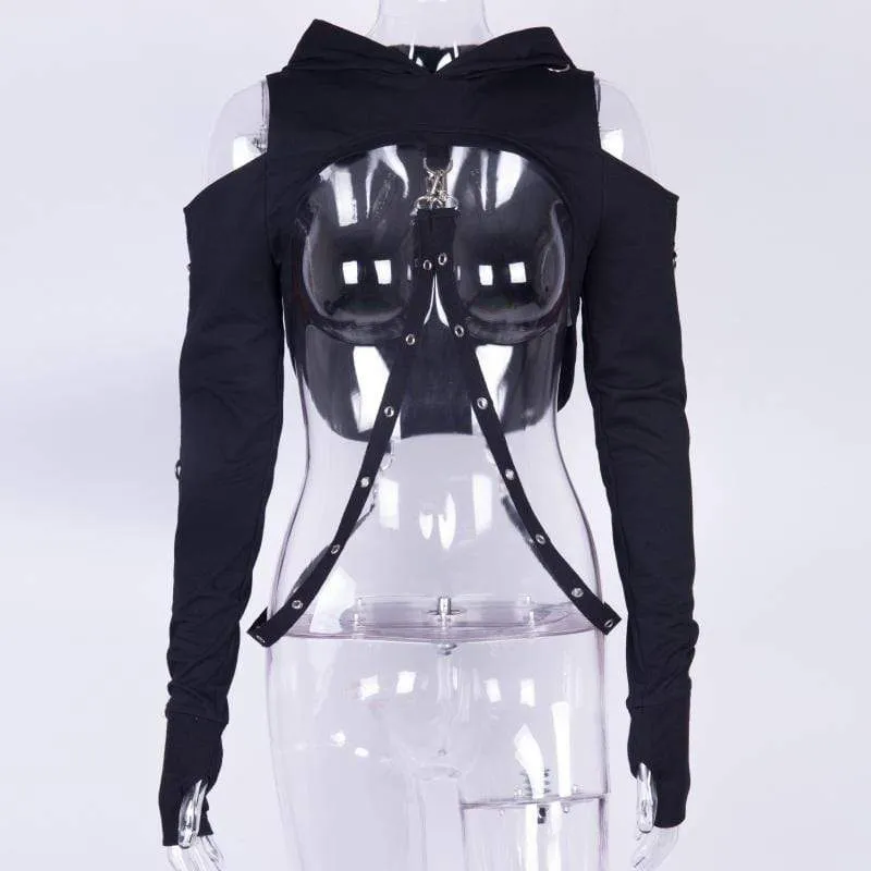 Beast Mode off shoulder Hoodie