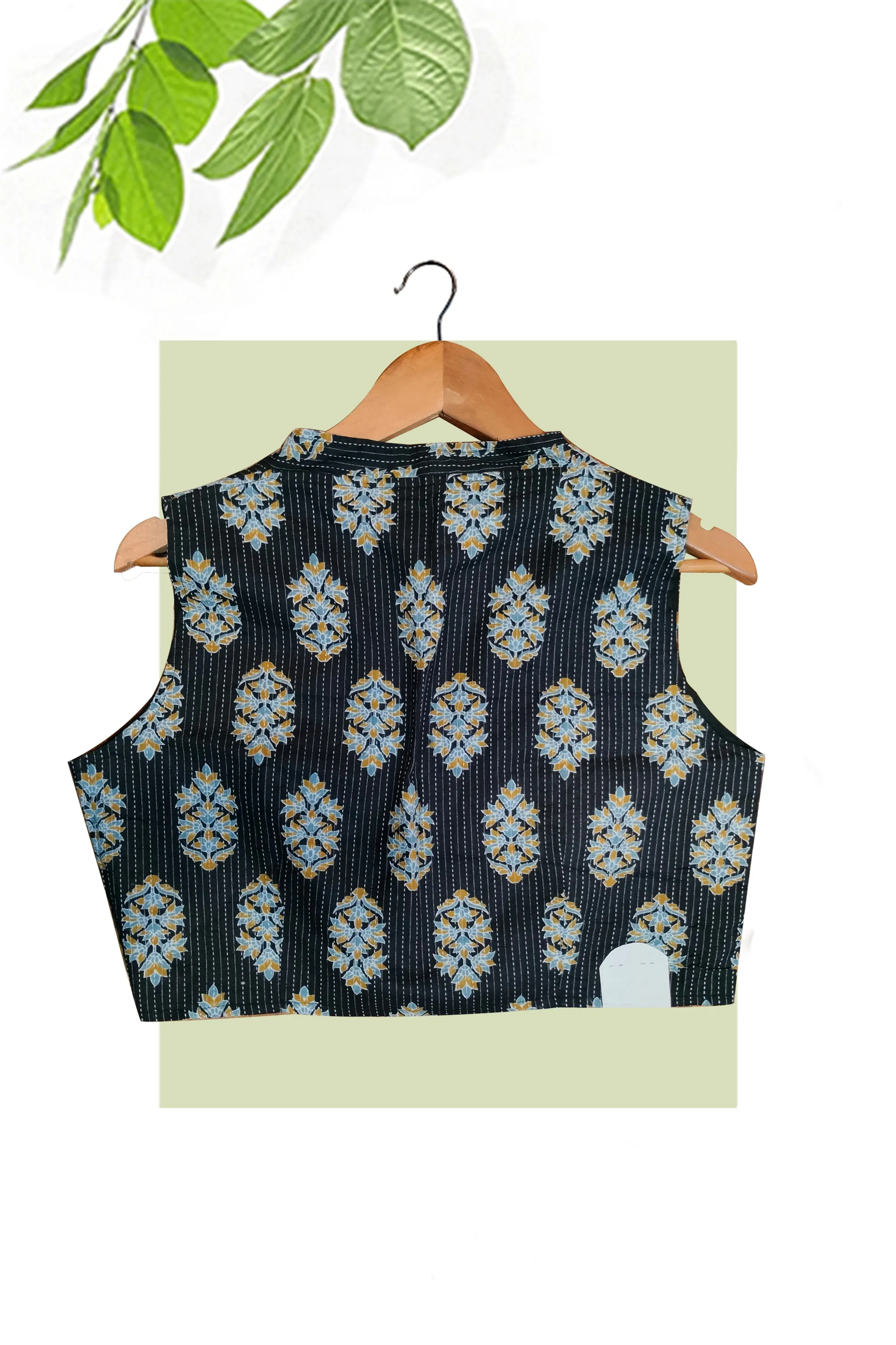 Cotton Printed Blouse chest 34