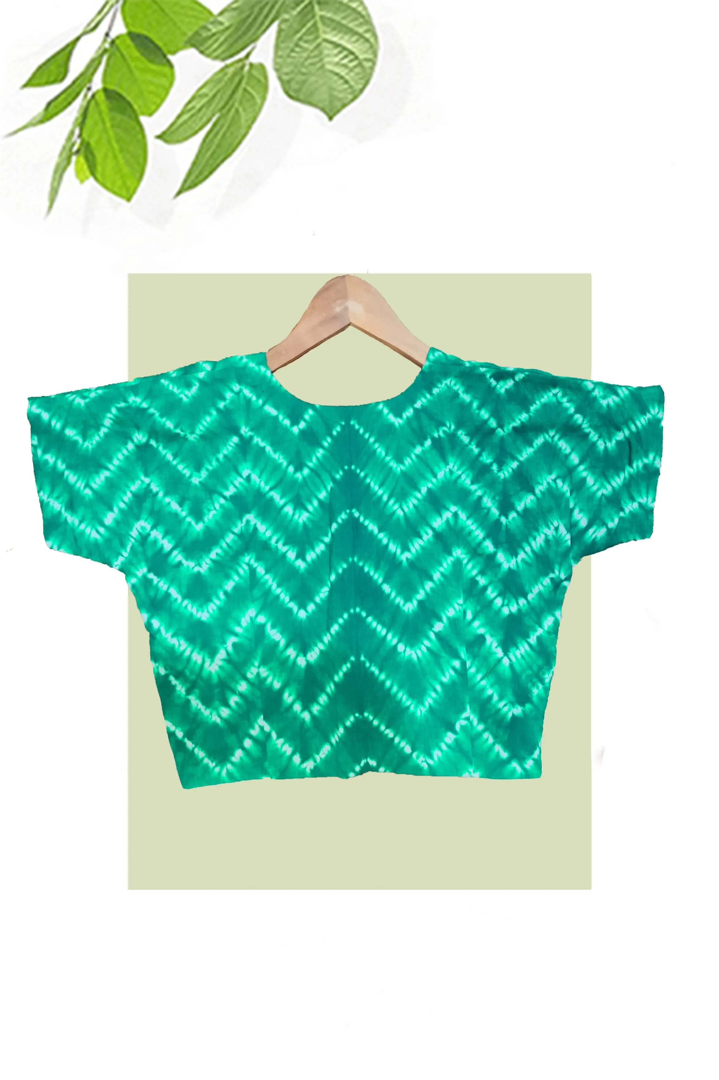 Cotton Printed Blouse for Chest 34