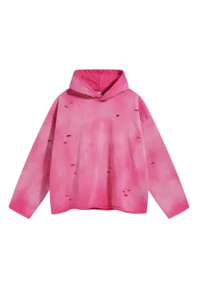 Distressed Washed Hoodie