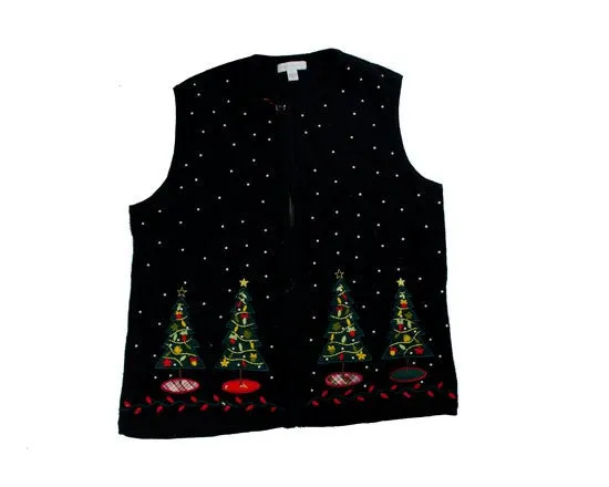Falling Beads-Small Christmas Sweater