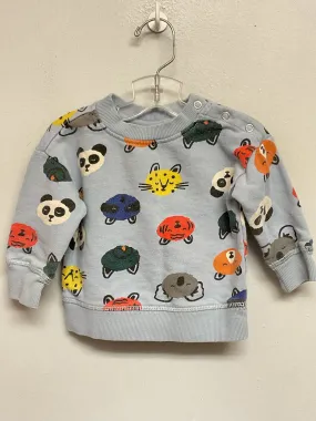 Hanna Andersson Size 3M Blue Animals Cotton Infant Boys Sweaters & Vests