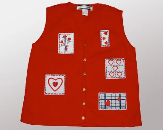 Heart Stamps-Small Christmas Sweater