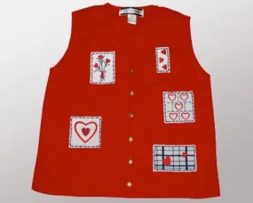 Heart Stamps-Small Christmas Sweater