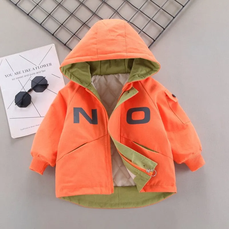 'Logan" Fall/Winter Cozy Children's Coat
