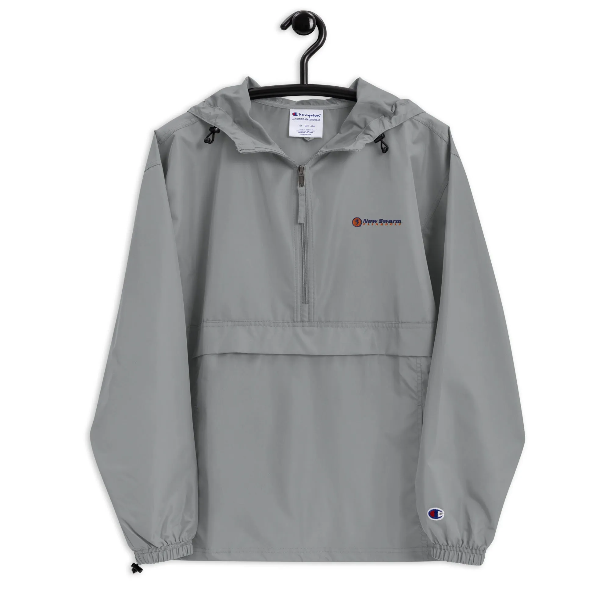 New Swarm Embroidered Champion Packable Jacket