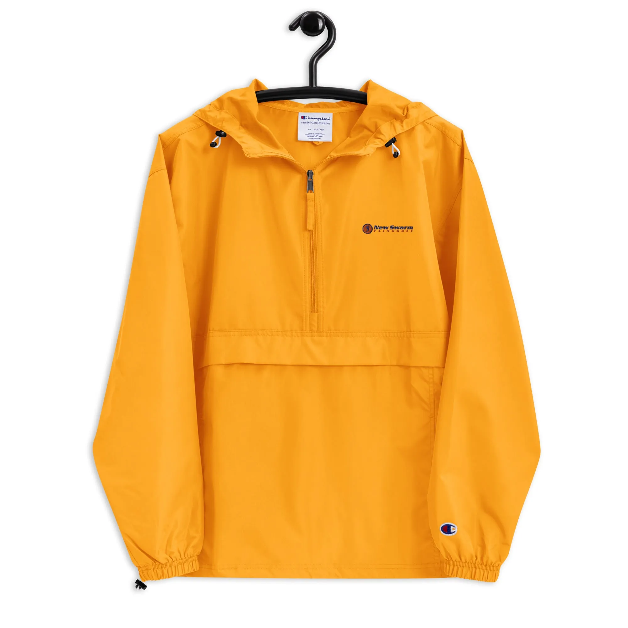 New Swarm Embroidered Champion Packable Jacket