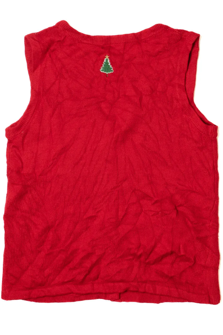 "Bah Hum Pug" Ugly Christmas Sweater Vest 61330