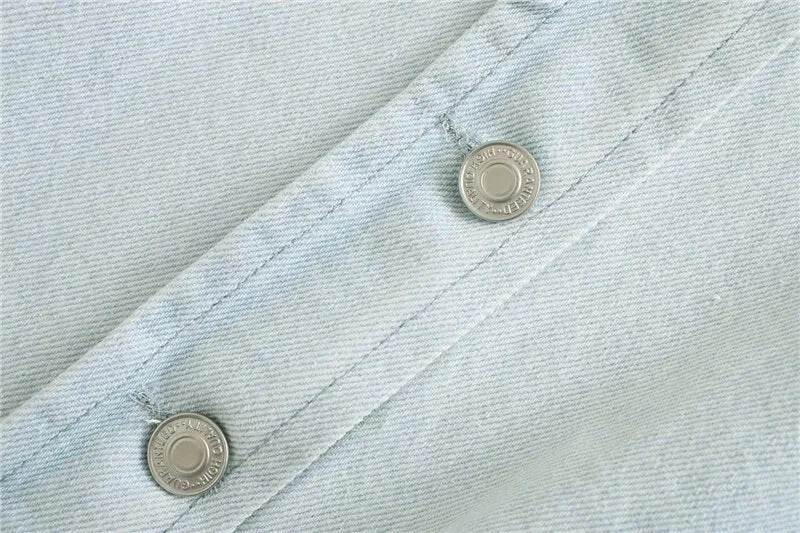 RIPPED DENIM SHIRT