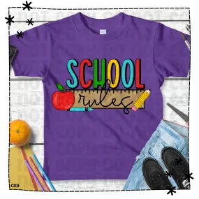 School Rules shirt