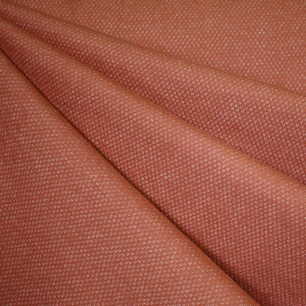 Stitch Texture Athletic Sweatshirt Fleece Terracotta